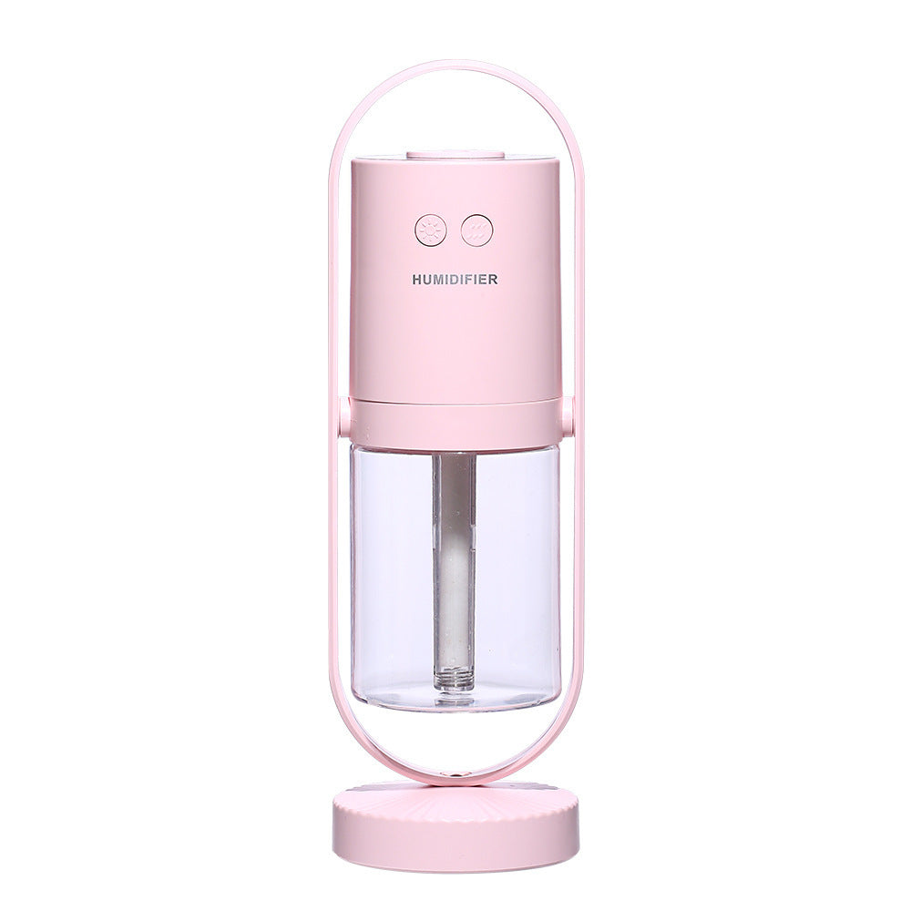 Projection Light Humidifier – USB Powered & Compact