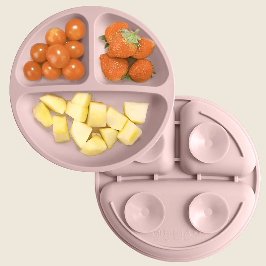 Silicone Suction Plate – No-Slip Mealtime Made Easy