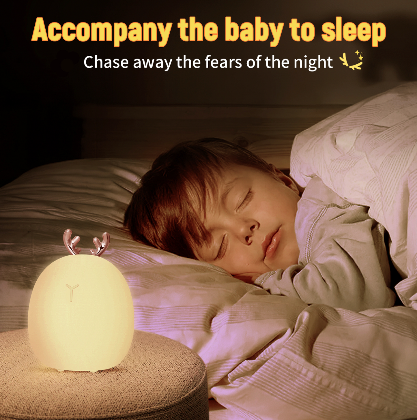 Soft Silicone Adjustable Night Light – Rabbit & Deer Designs