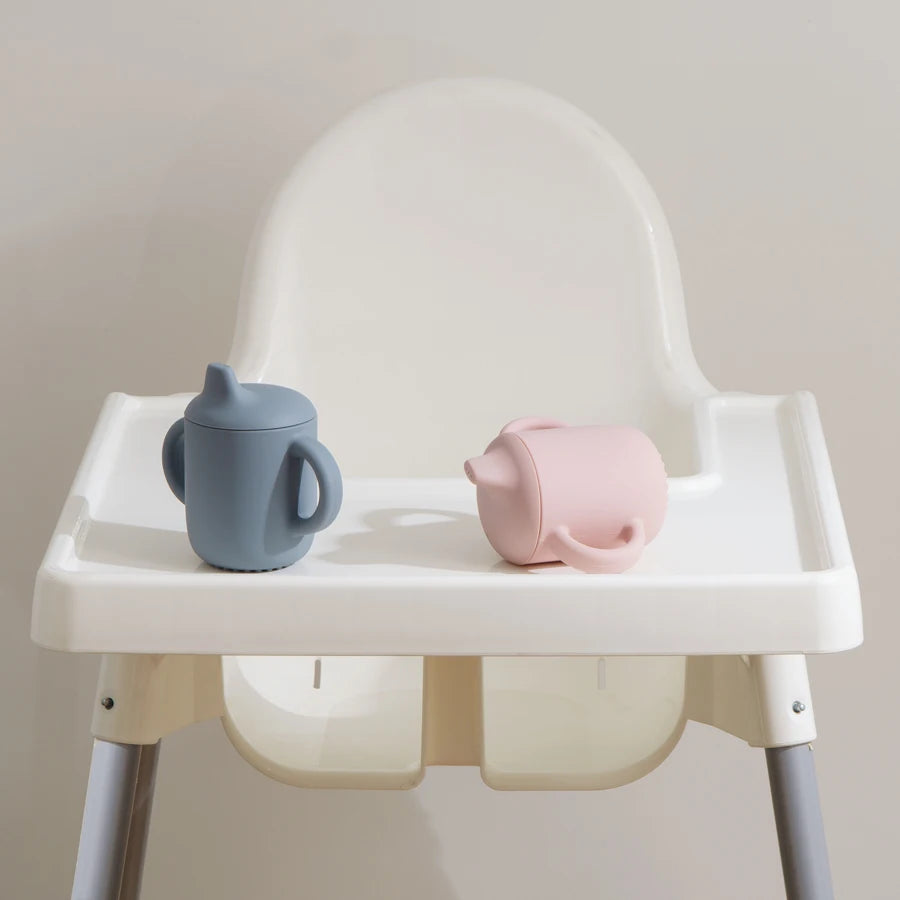Spill-Proof Silicone Sippy Cup – Soft, Safe, & Simple
