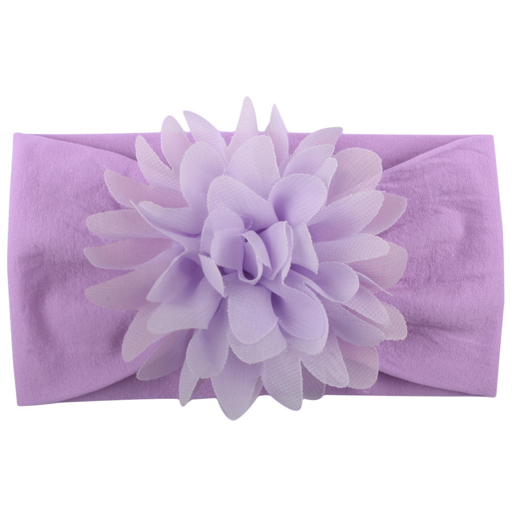 Adorable Chiffon Flower Headband - Soft, Sweet, & Photo-Ready