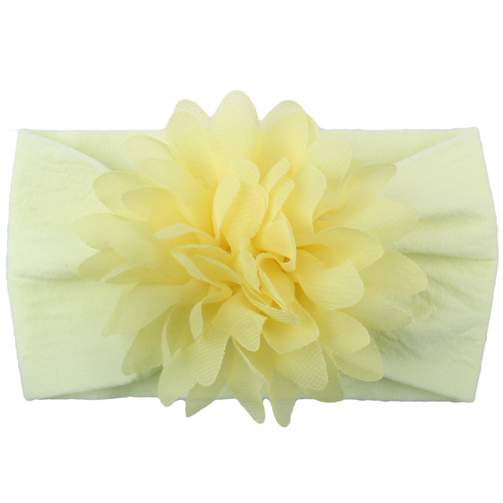 Adorable Chiffon Flower Headband - Soft, Sweet, & Photo-Ready