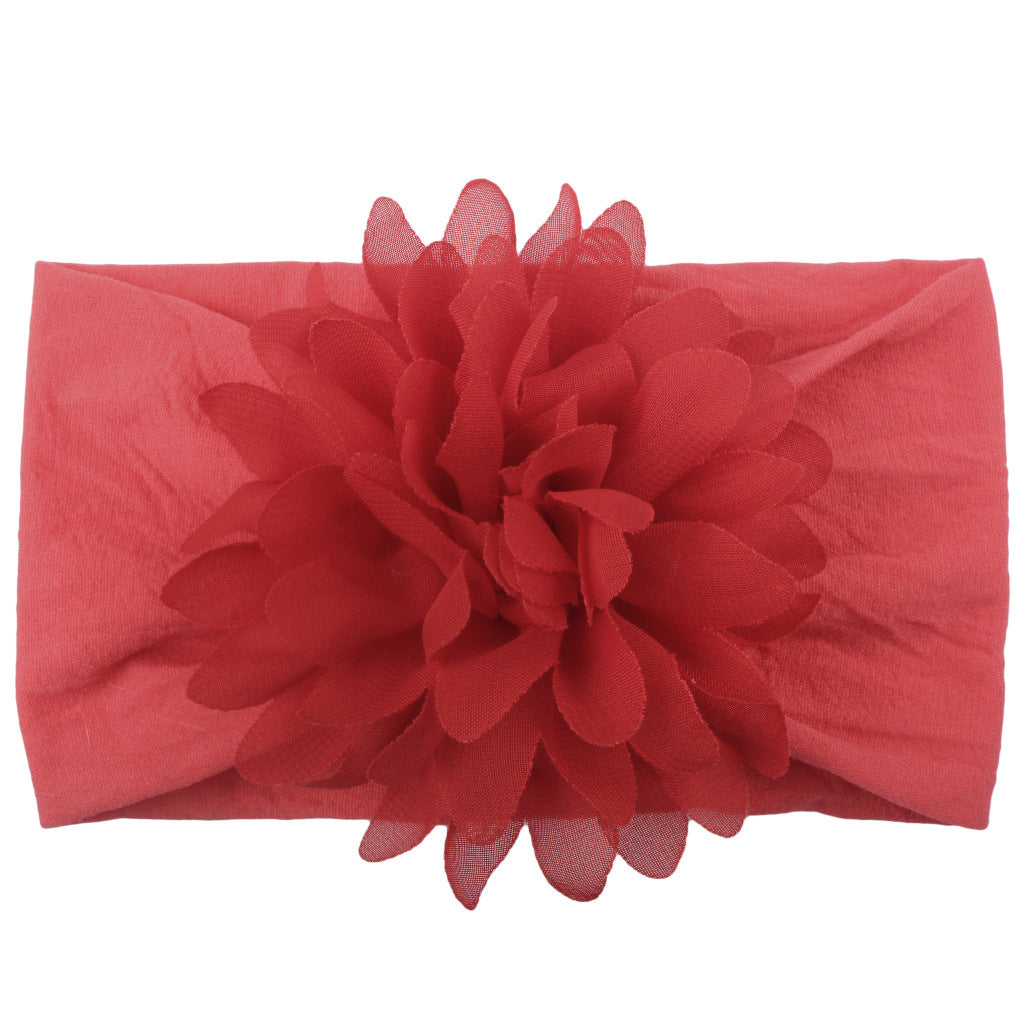 Adorable Chiffon Flower Headband - Soft, Sweet, & Photo-Ready
