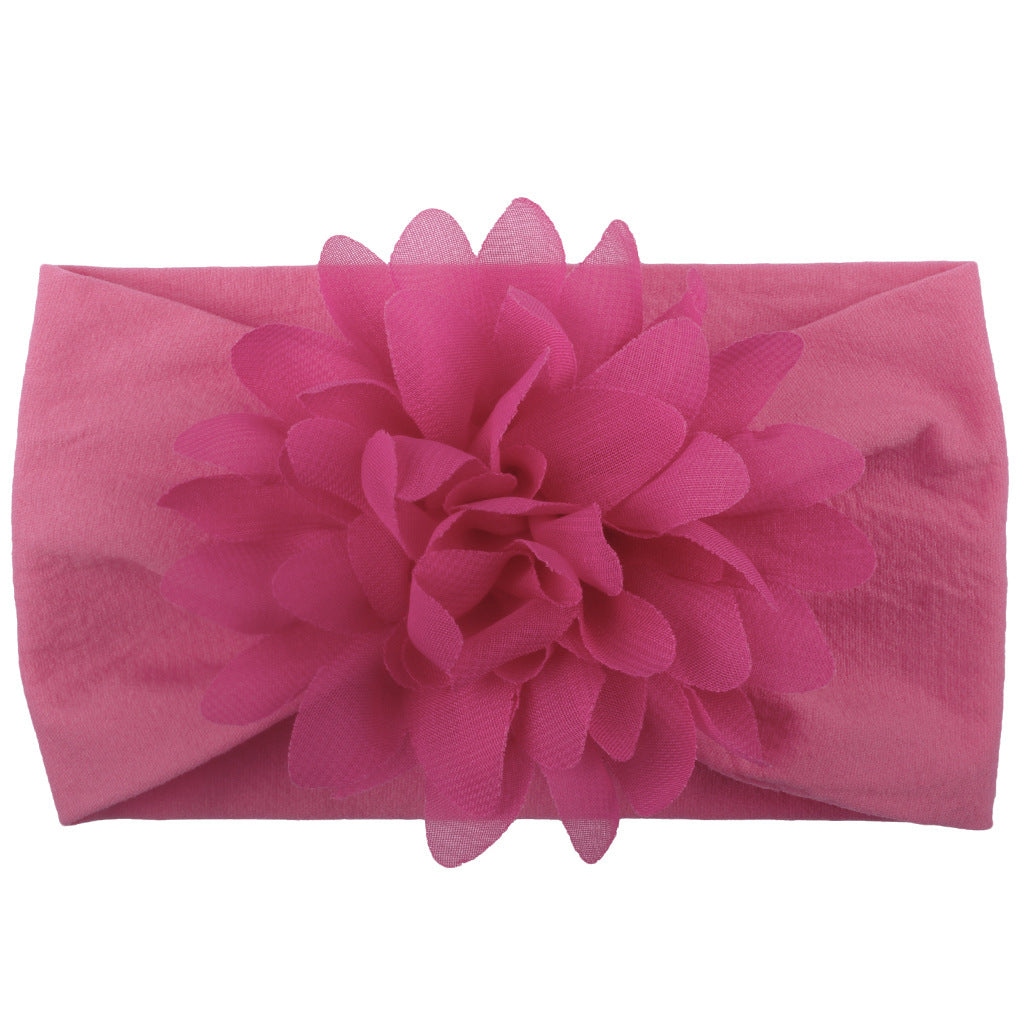 Adorable Chiffon Flower Headband - Soft, Sweet, & Photo-Ready