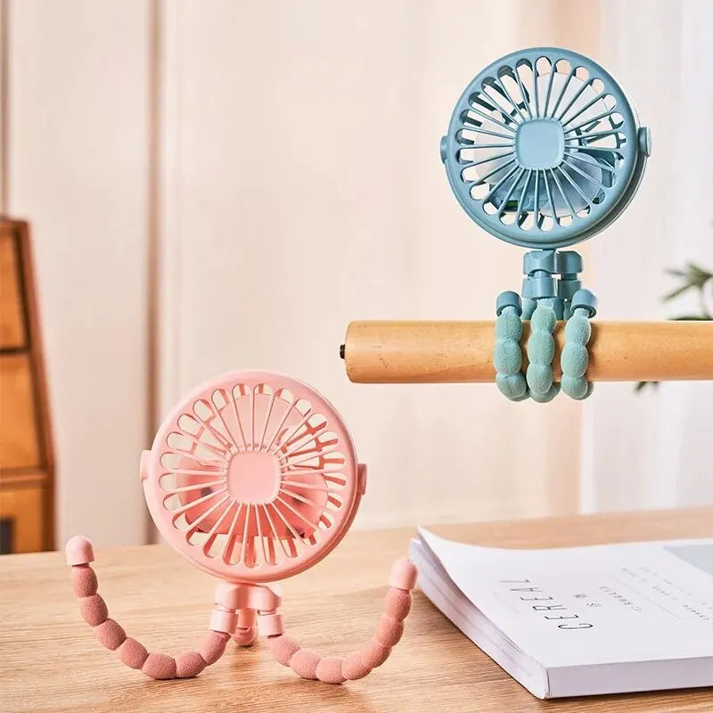 Stroller Fan – Portable Breeze On-The-Go