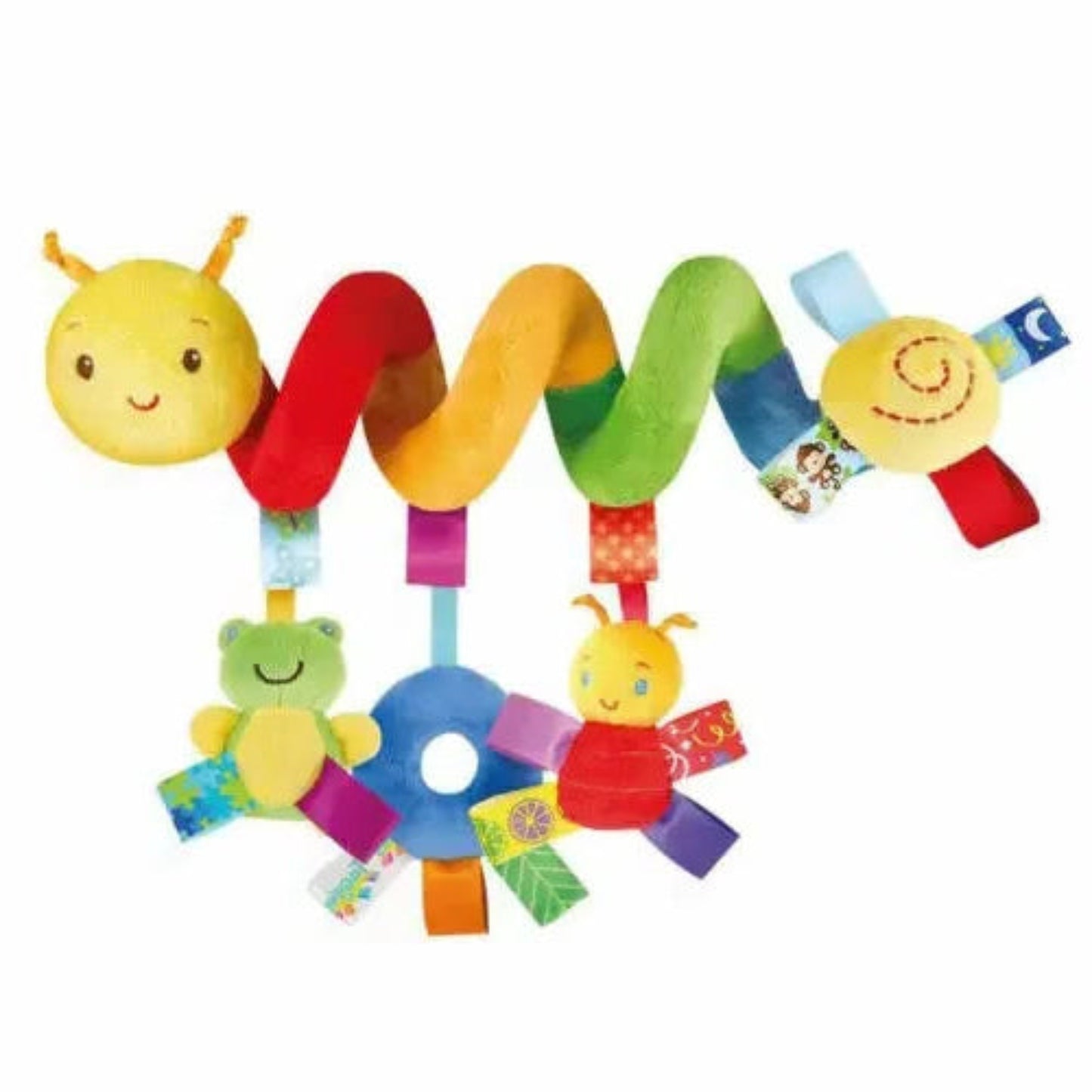 Spiral Hanging Toy – Soft Fun for Crib & Stroller