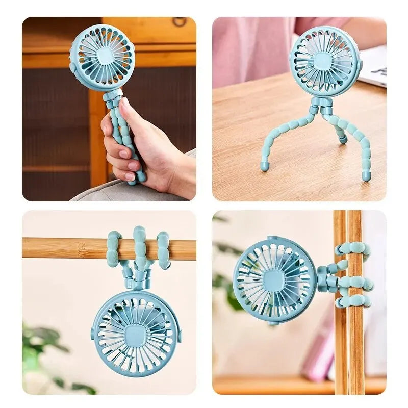 Stroller Fan – Portable Breeze On-The-Go