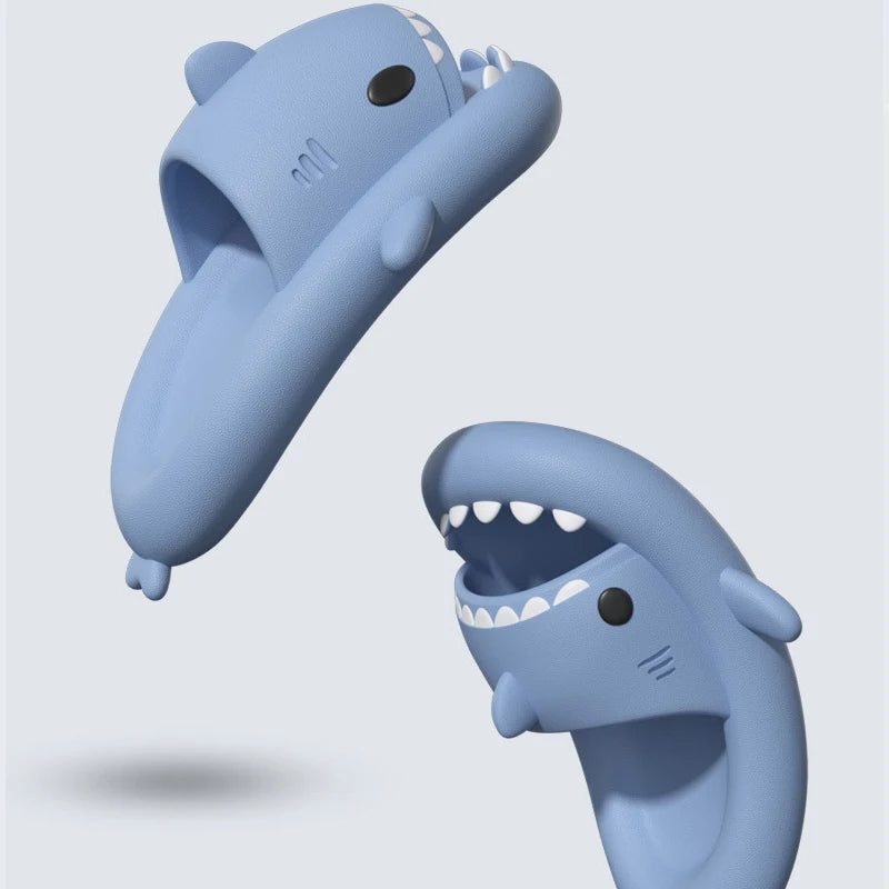 Soft Sole Shark Slippers