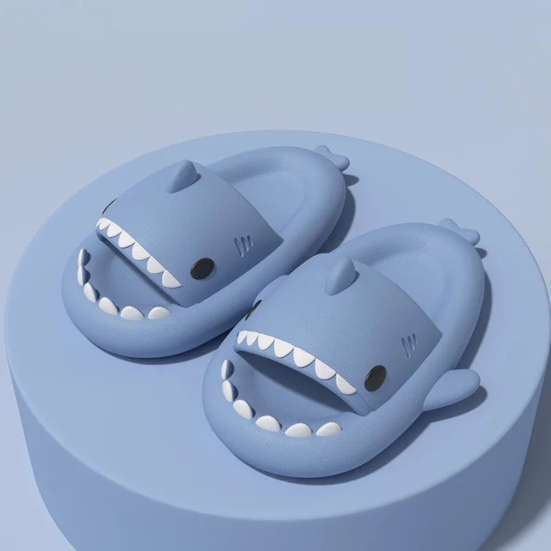 Soft Sole Shark Slippers