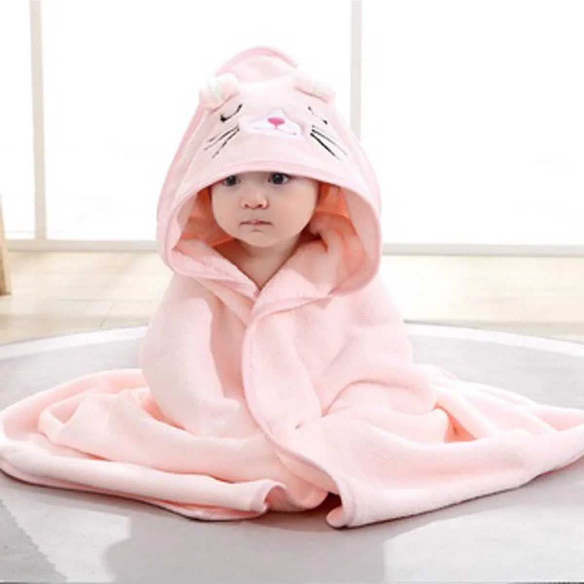 Animal Hooded Bath Towel