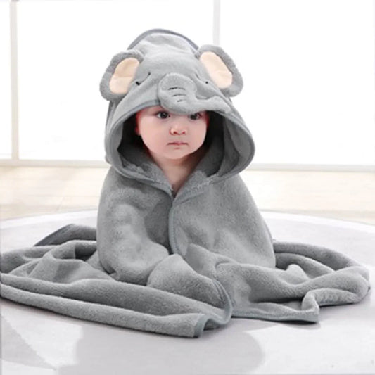 Animal Hooded Bath Towel
