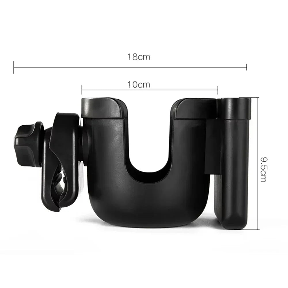 2-in-1 Stroller Cup & Phone Holder – Stay Hands-Free