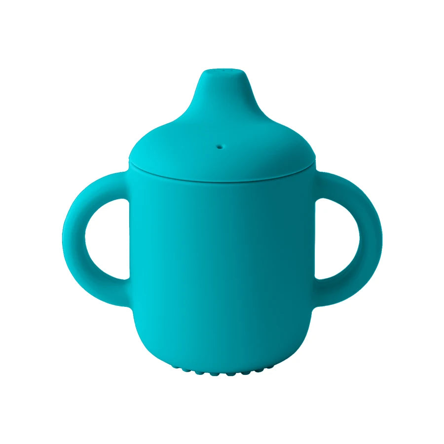 Spill-Proof Silicone Sippy Cup – Soft, Safe, & Simple