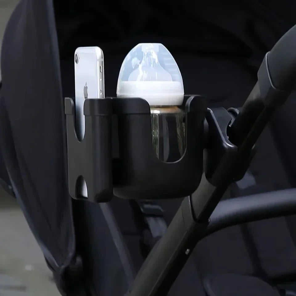 2-in-1 Stroller Cup & Phone Holder – Stay Hands-Free