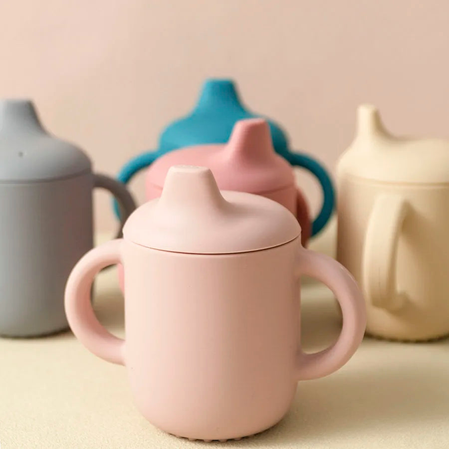 Spill-Proof Silicone Sippy Cup – Soft, Safe, & Simple