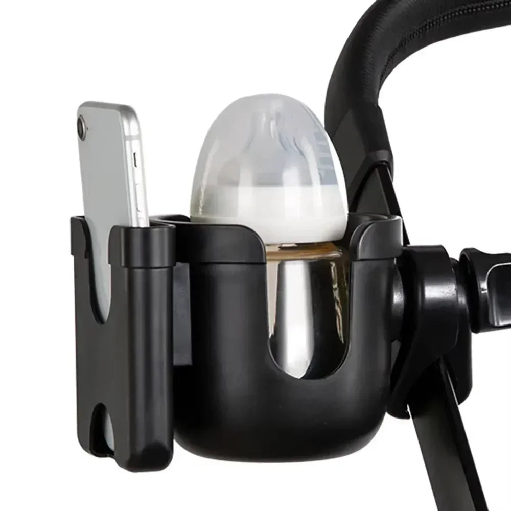 2-in-1 Stroller Cup & Phone Holder – Stay Hands-Free