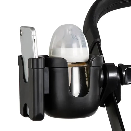 2-in-1 Stroller Cup & Phone Holder – Stay Hands-Free